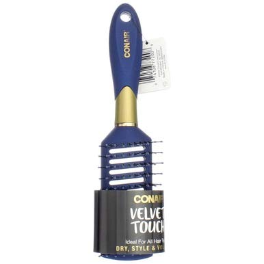 CONAIR Velvet Touch Vent Brush, Assorted Colors (Pack of 2) --> Velvet Touch Vent Brush, Assorted Colors (Pack of 2)