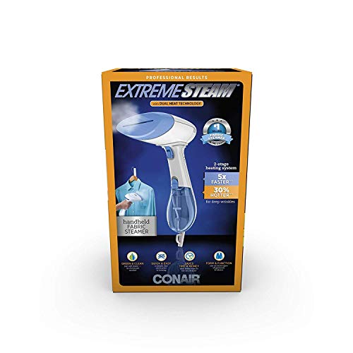 Handheld Garment Steamer for Clothes: Portable Design.