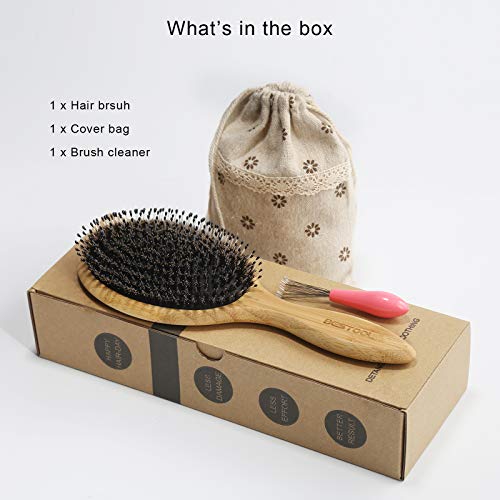 Bestool Oval Hair Brush for Women, Men, and Kids